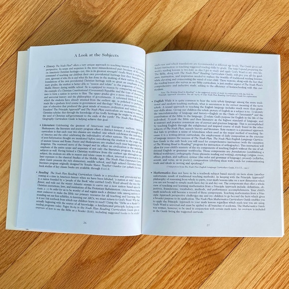 The Noah Homeschool Companion, American Christian Classical K-12 Curriculum book - Picture 5 of 6